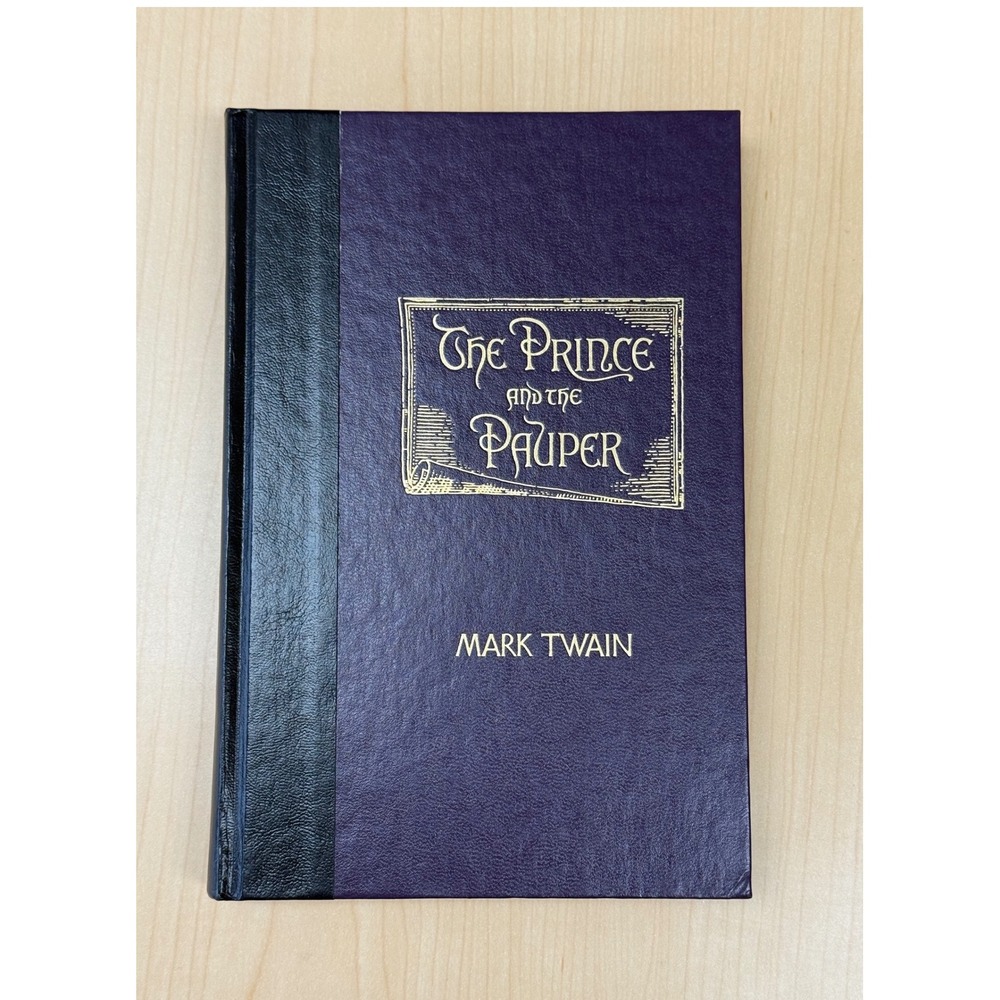 Reader's Digest The Prince and the Pauper Mark Twain Purple 1988 HC Illustrated